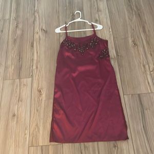Slip Costume with high slits custom made